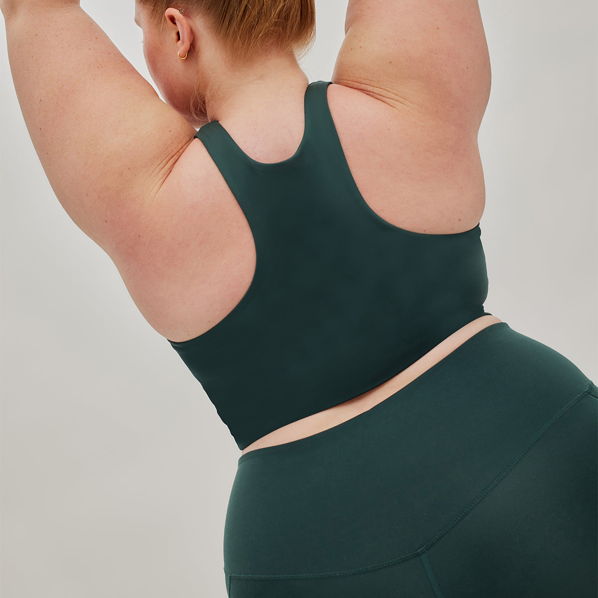 Girlfriend Collective Dylan Crop - Moss - 1017-MOSS