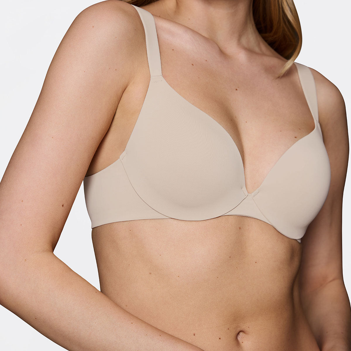 Triumph Body Make-Up Illusion WP BH med bøjle, nude - 10217848 - NZ - Satin Cream