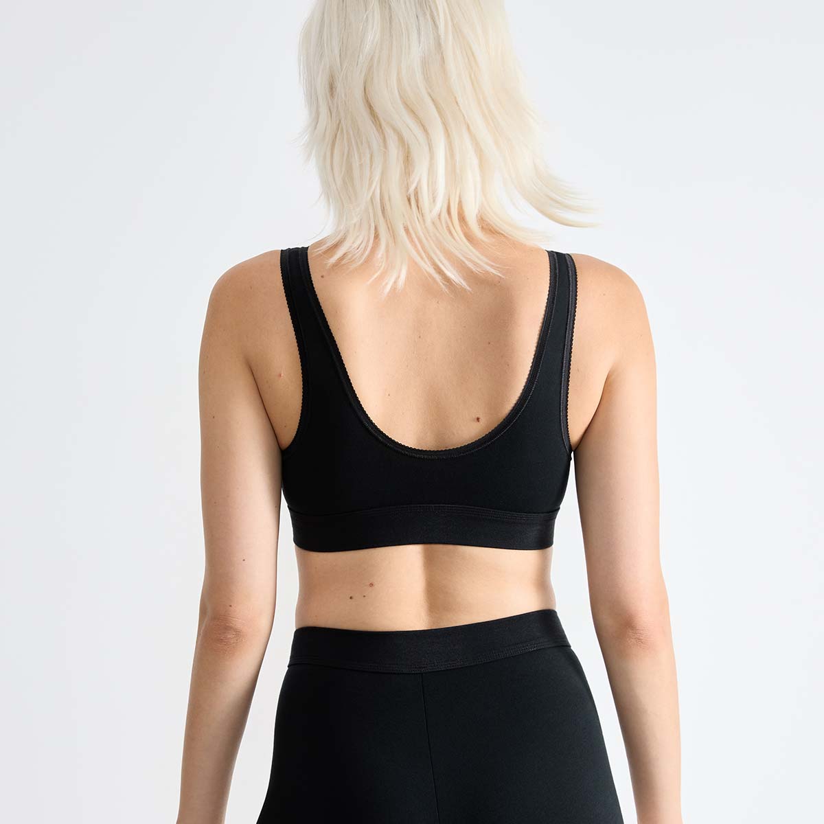 Sloggi Double Comfort H BH top, sort - 10146350 - 0004 - Black