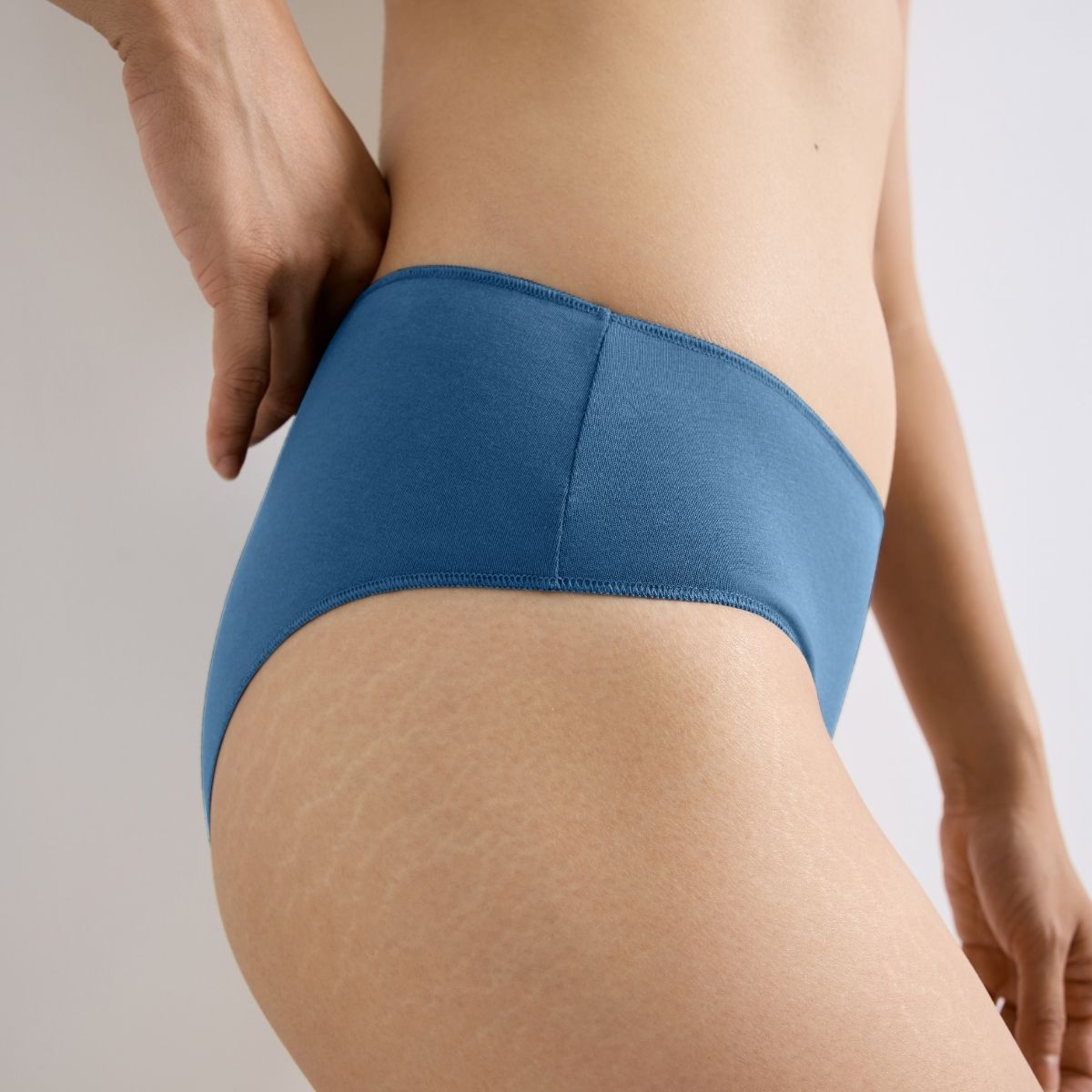 Sloggi Ultimate Light 3-pak hipster trusse, blå - 10232011 - M008 - Blue