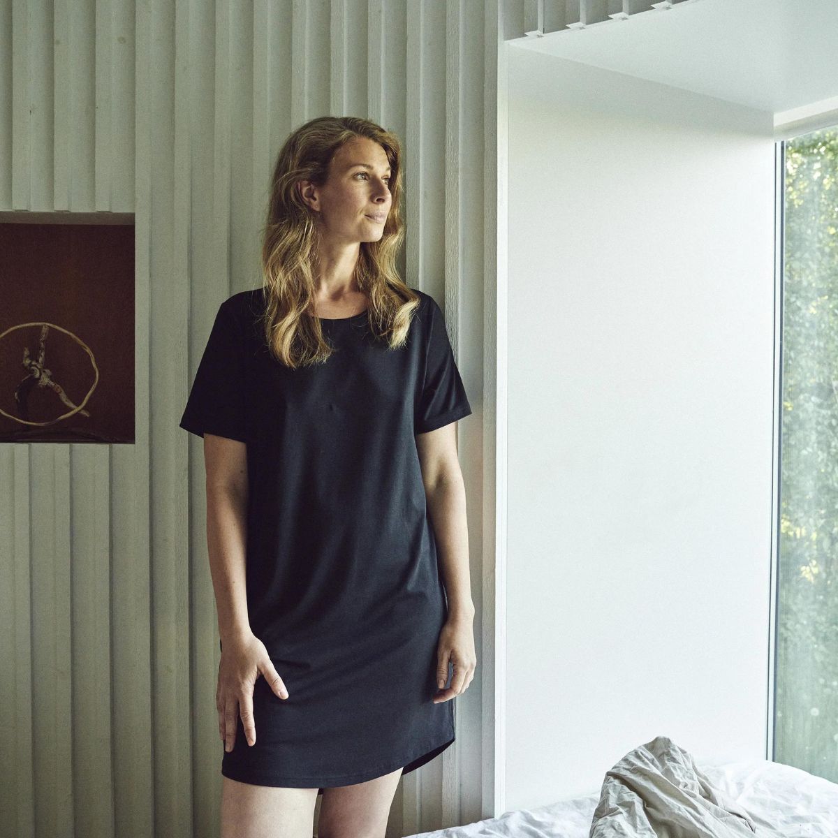 JBS of Denmark Bamboo Blend Long - Black - 8-11230-23-09