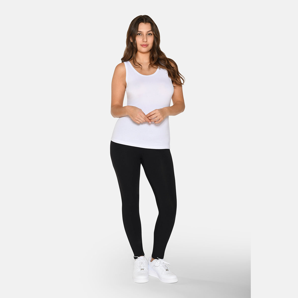 Urban Quest Bamboo Tank - White - 15065-WHITE