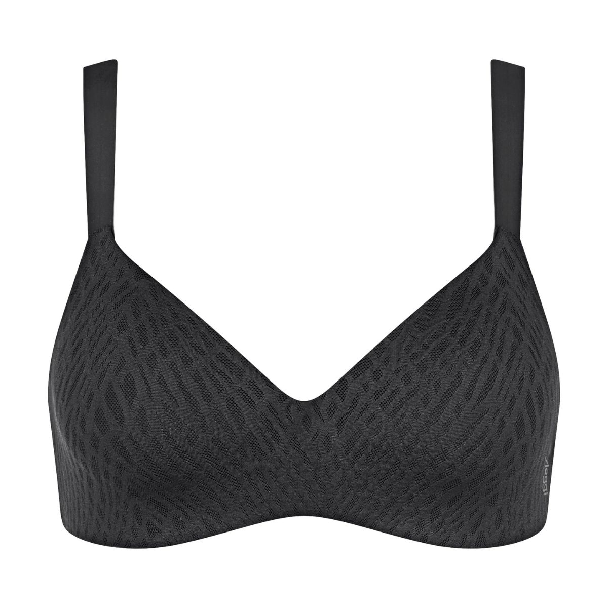 Sloggi Zero Feel Bliss The Up BH top, sort - 10228211 - 0004 - Black