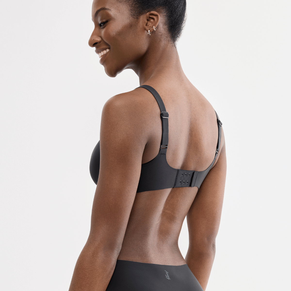 Sloggi Zero Feel 2.0 The Up BH uden bøjle, sort - 10228521 - 0004 - Black