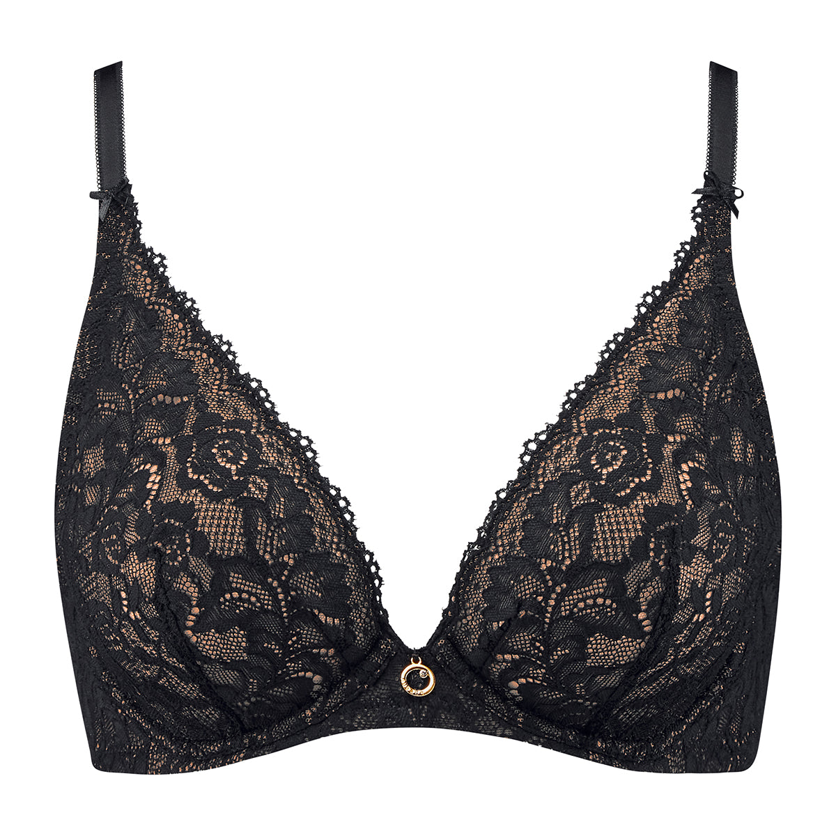 Aubade Rosessence Triangle - Black - 2KF12-BLAK