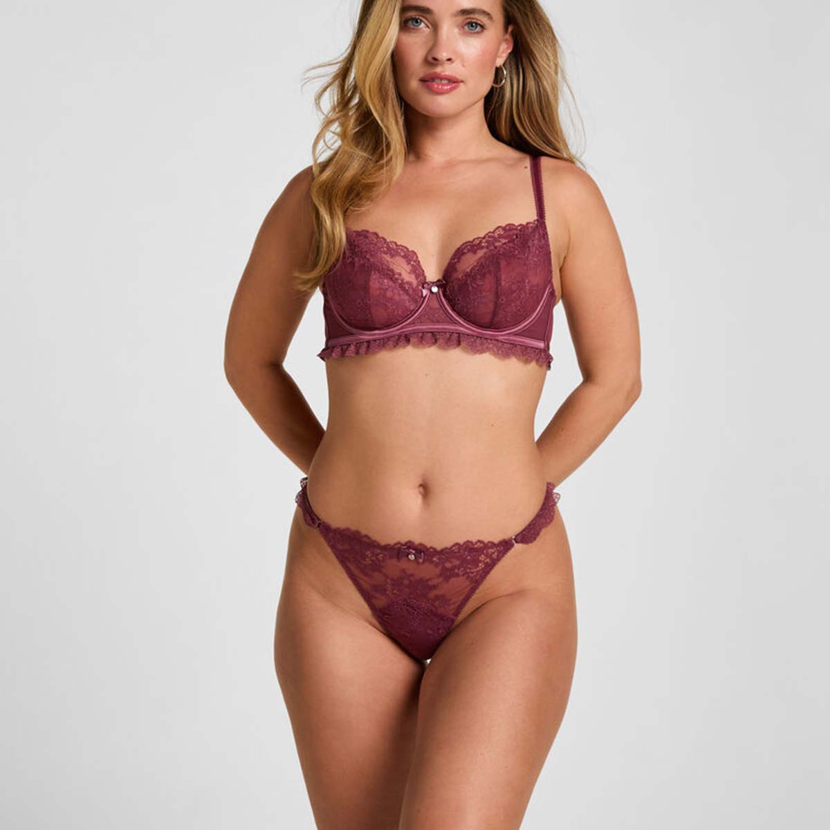 Hunkemöller Naomi BH med bøjle, rosa - 305749 - Renaissance Rose - Renaissance Rose