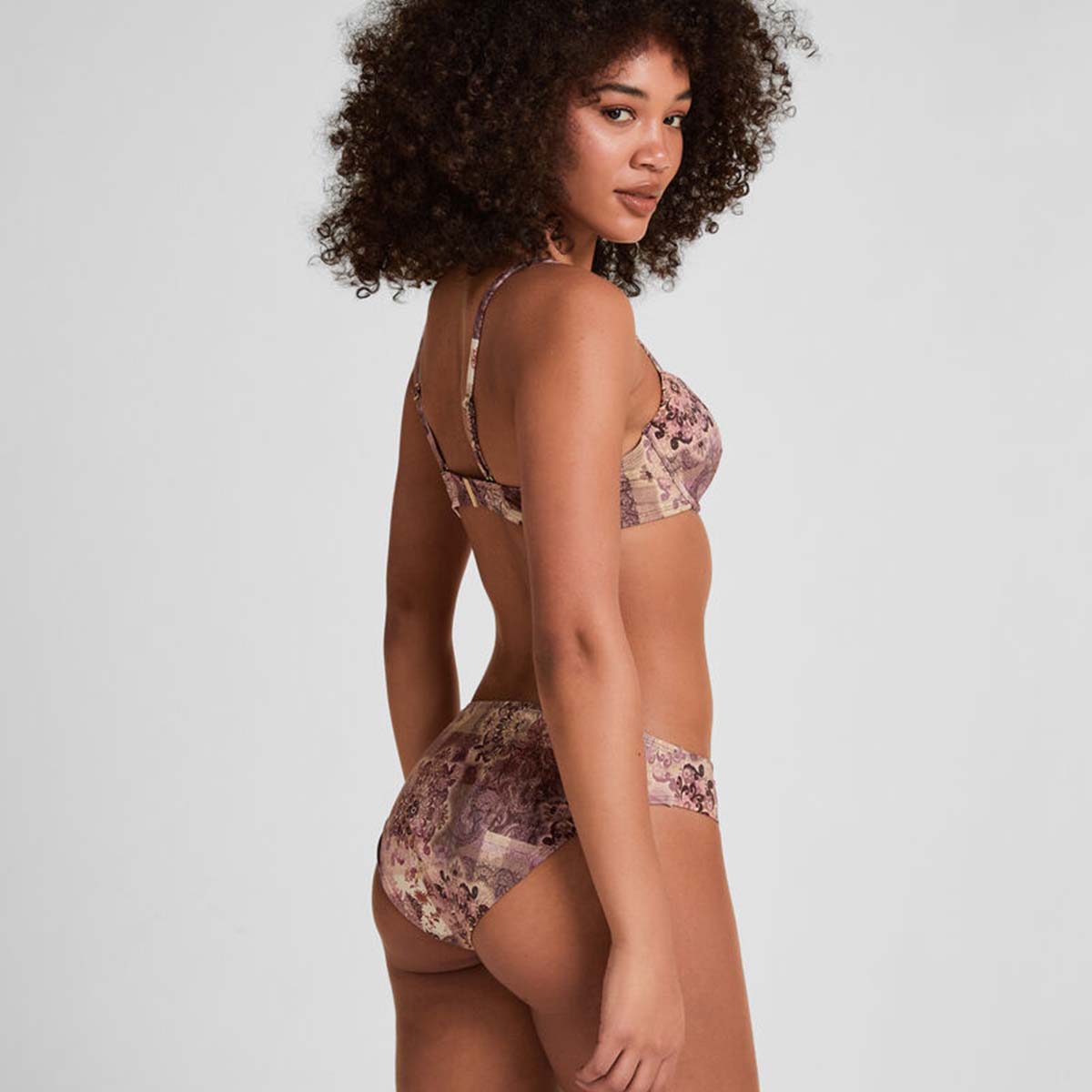 Hunkemöller Ibiza bikini top med bøjle, rosa - 305982 - MELLOW MAUVE - Mellow Mauve