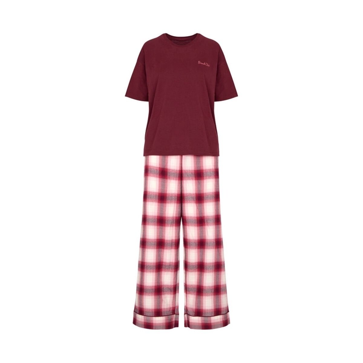 Hunkemöller pyjamas, bordeaux - 307163 - Tawny Port - Tawny Port