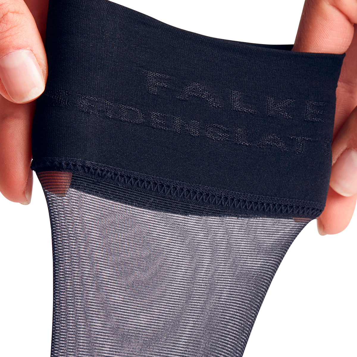 Falke Seidenglatt 15 Den Knee-High - MARINE - 41790-6179