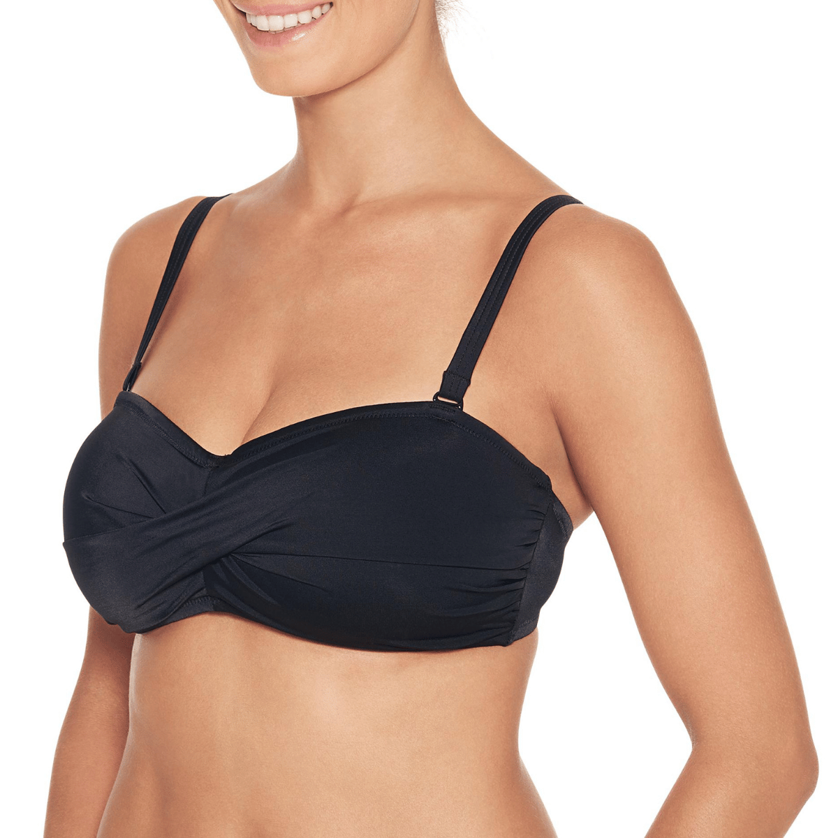 Wiki bikini top uden bøjle, sort - 651-2491 - W099 - Black