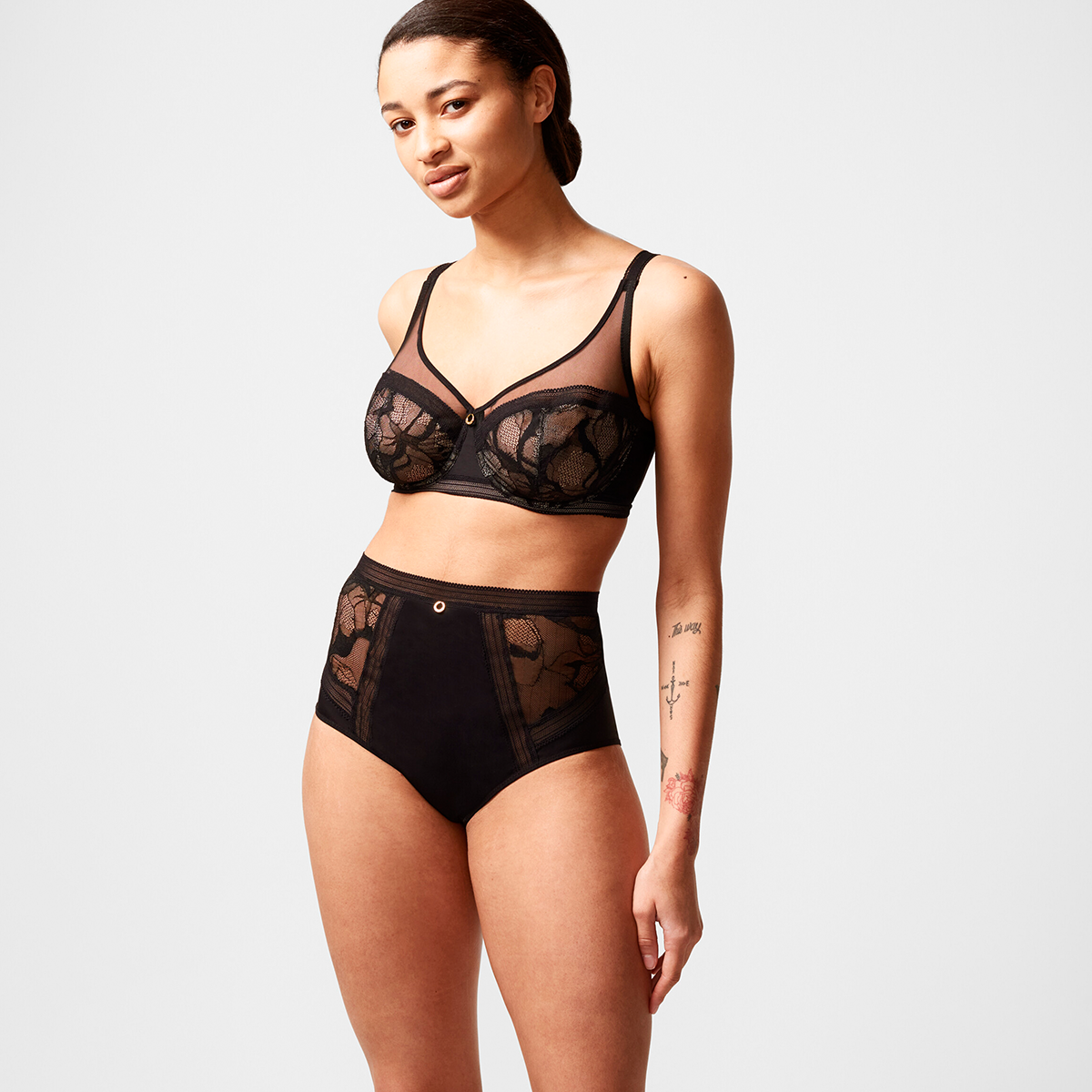Chantelle True Lace - Black - C11M10-011