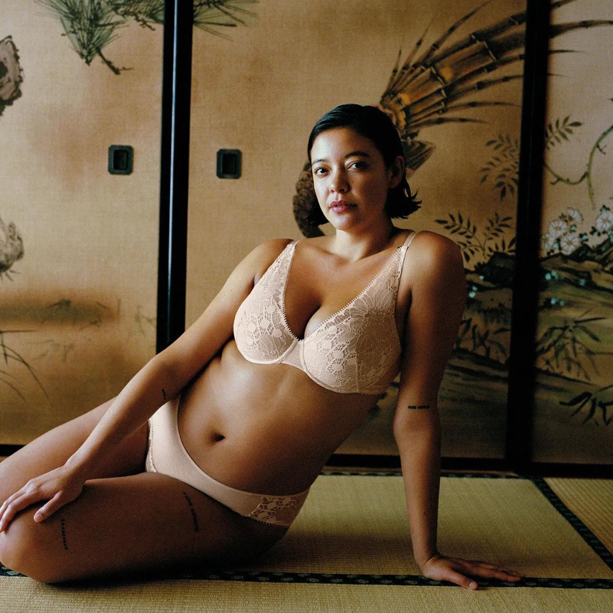 Chantelle Day to night - Golden Beige - C15F70-01N