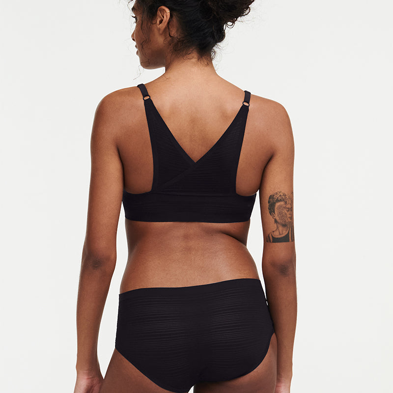 Chantelle SoftStretch Stripes - Black - C20D10-011