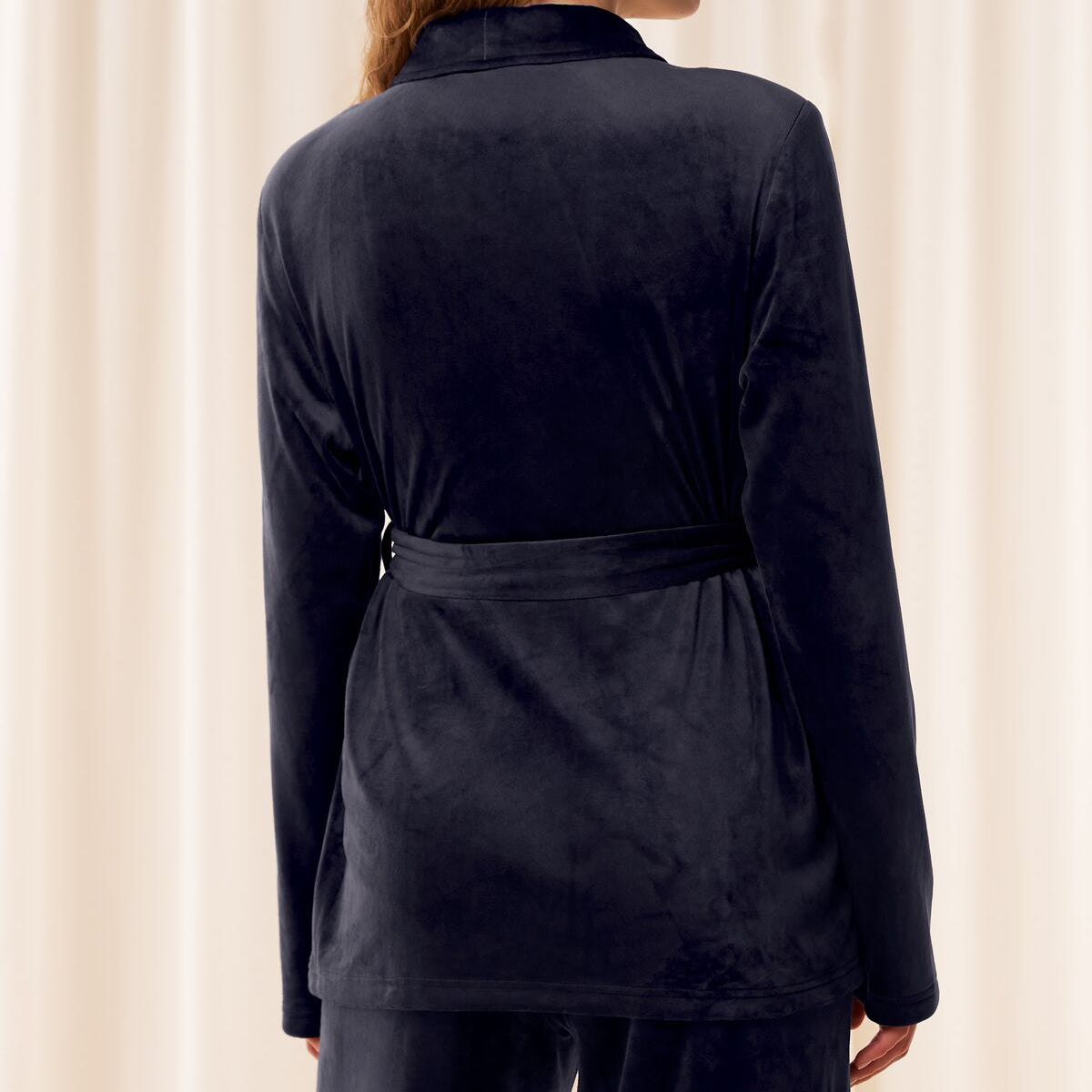 Triumph Sensual Velour - Dark Blue - 10221171-7064