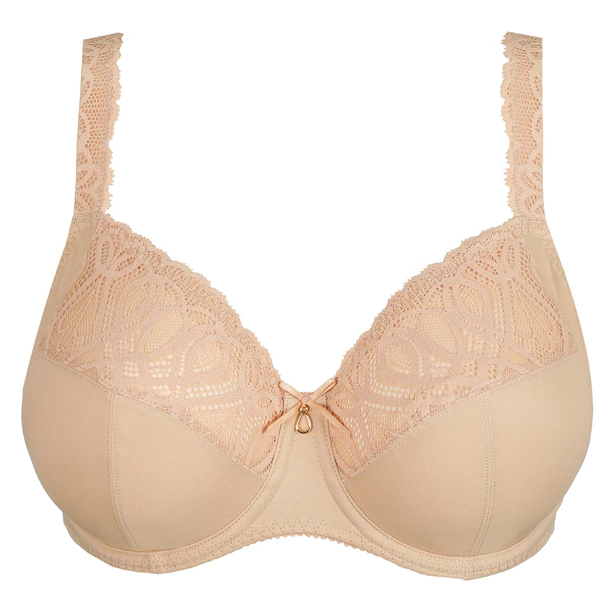 PrimaDonna Salerno BH med bøjle, beige - 0163530-35 - CGI - Candy Ginger