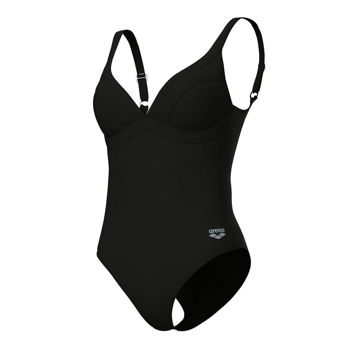 Arena Daniela badedragt uden bøjle, sort - 010788 - 500 - Black - Black