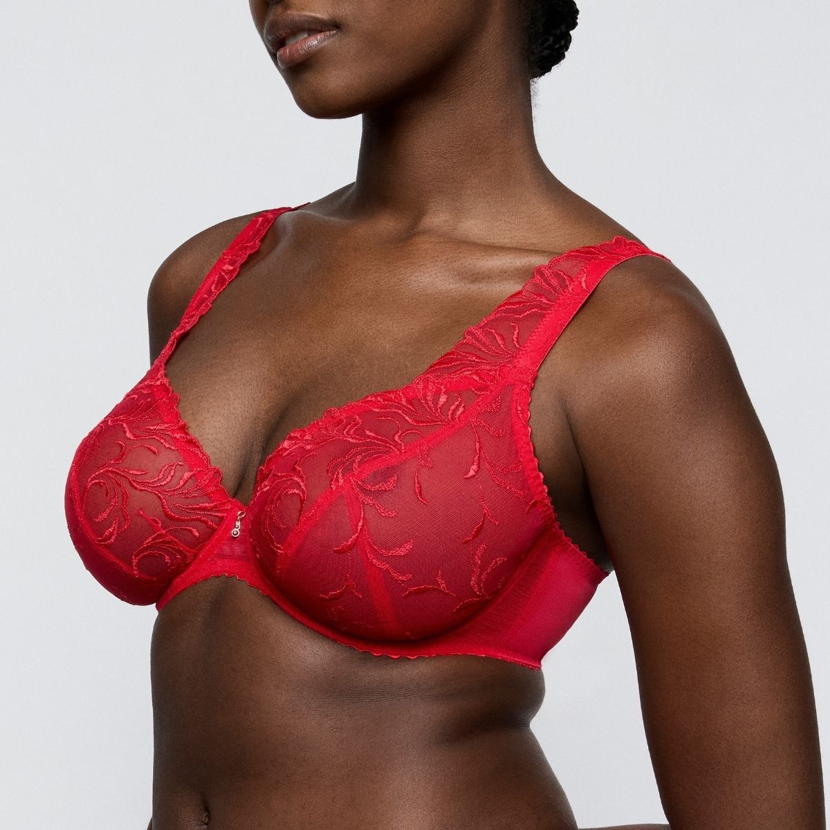 PrimaDonna Solisse plunge BH, rød - 0163644 - TRR - True Red