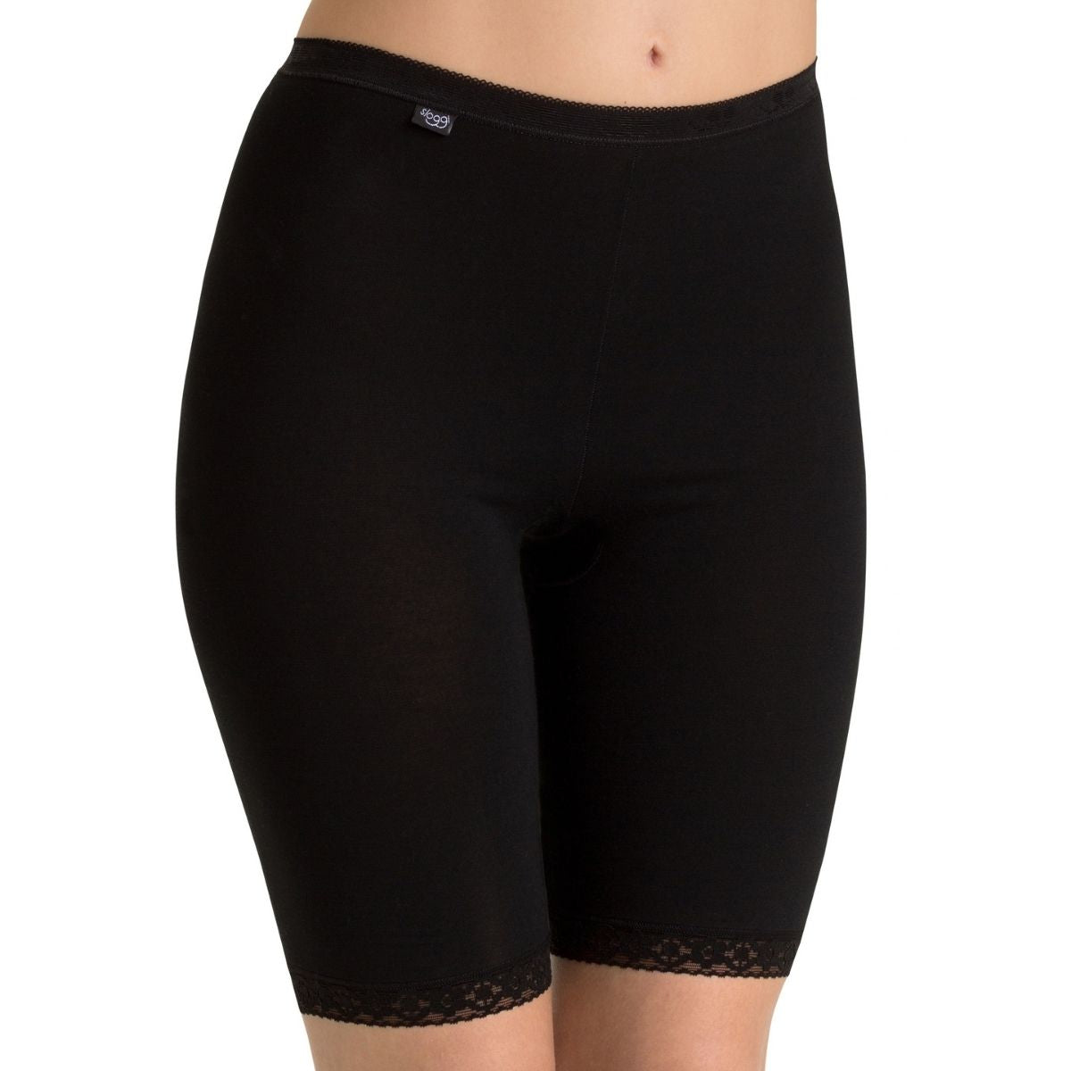 Sloggi Basic+ shorts, sort - 10007643 - 0004 - Sort