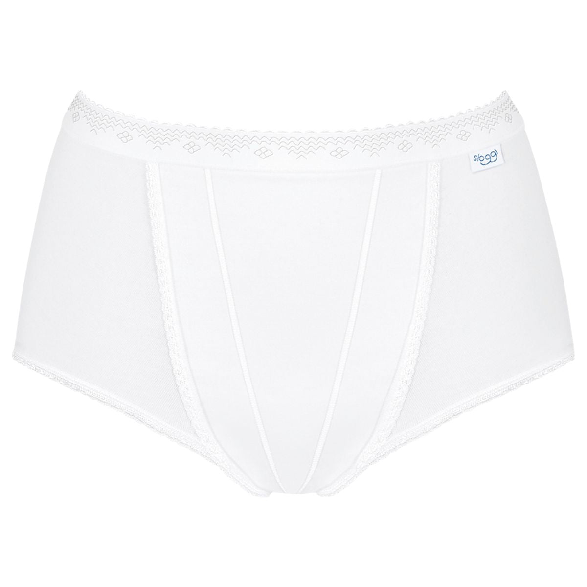 Sloggi Control 2-pak maxi trusse, hvid - 10037875 - 0003 - White