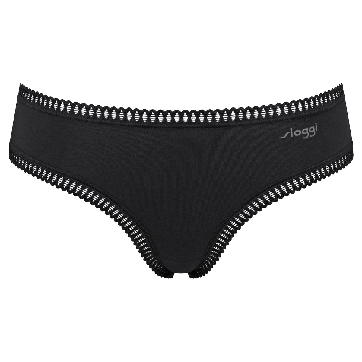 Sloggi Go Crush 3-pak hipster trusse, sort - 10219671 - 0004 - Black