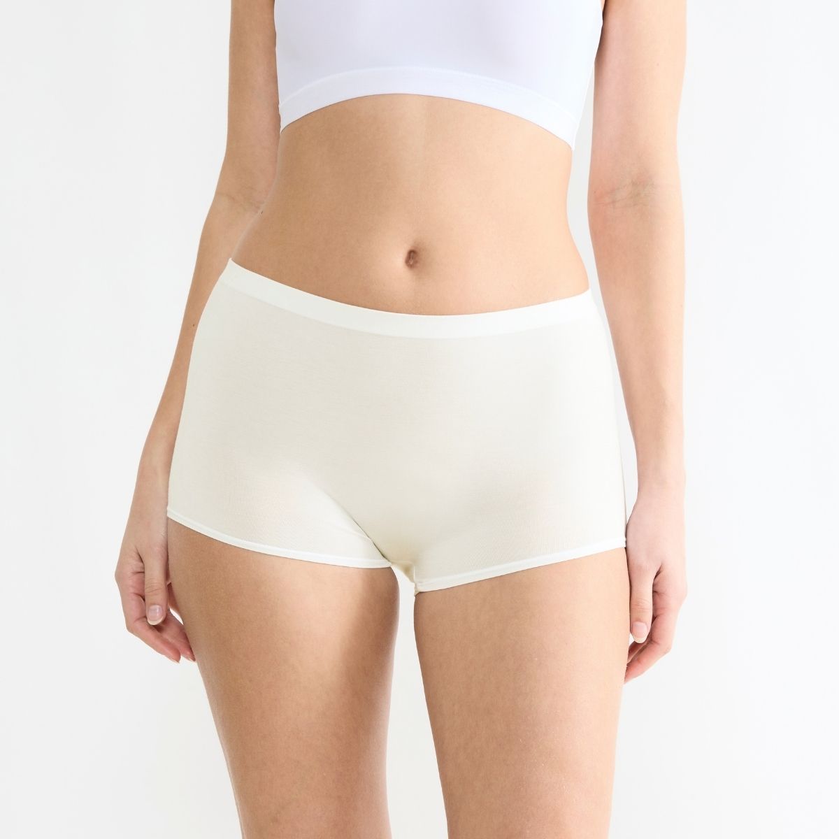 Sloggi Go Sense 2-pak shorts, hvid - 10224853 - 00GZ - Silk White