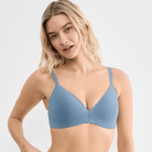 Sloggi Zero Feel Pure The Up push-up BH, blå - 10226693 - 6749 - Liberty Blue