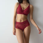 Triumph Love In Lace hipster trusse, rød - 10228674 - 6845 - Red Musk