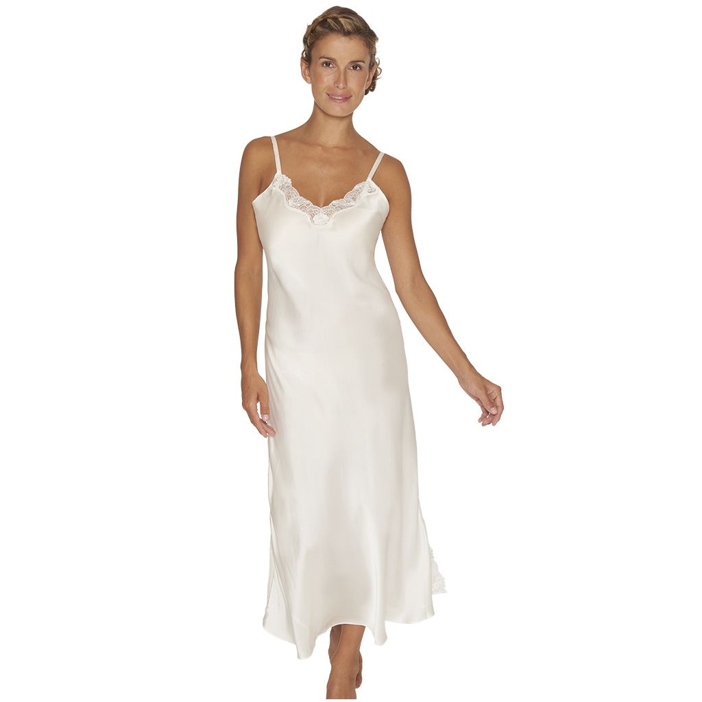 Lady Avenue Silk Jersey - Off White - 27-80805