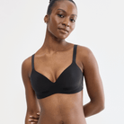 Sloggi Zero Feel 2.0 The Up BH uden bøjle, sort - 10228521 - 0004 - Black