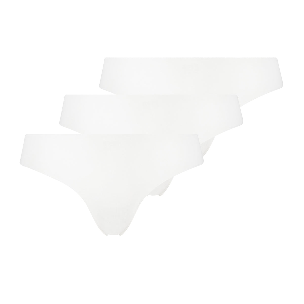 Hunkemöller Invisible 6-Pack - Bright White - 196658-BRIGHT WHITE