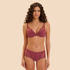 Simone Pérèle Wish hipster trusse, rosa - 12B630 - 439 - Santal Pink