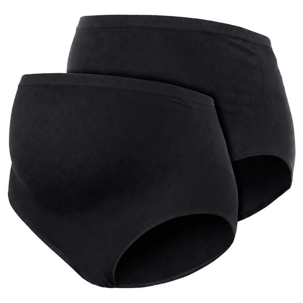Mamalicious MLheal 2-pak graviditets tai trusse, sort - 20013367 - Black/black - Black/black