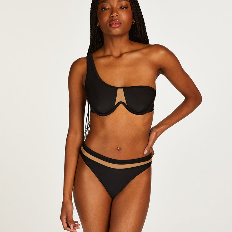 Hunkemöller Belize mesh - Black - 200878-BLACK
