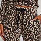 Hunkemöller Brushed Jersey Leopard - Black - 203204-BLACK