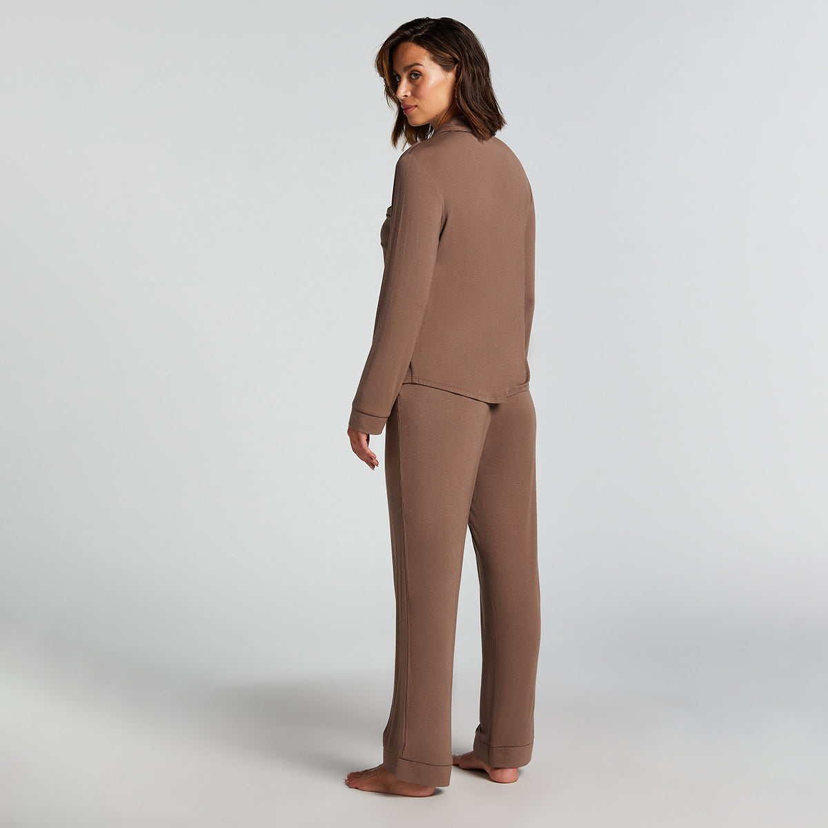 Hunkemöller Jersey Essential - Coffee Quartz - 206586-Coffee Quartz