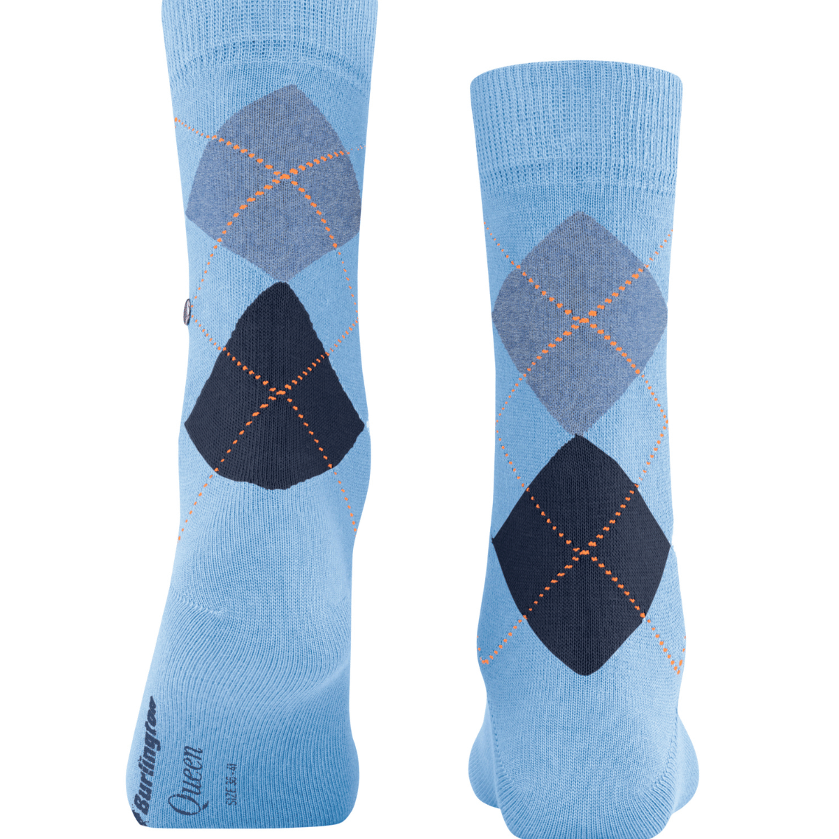 Burlington Queen ankelstrømper, lyseblå - 22004 - 6541 - Light Blue