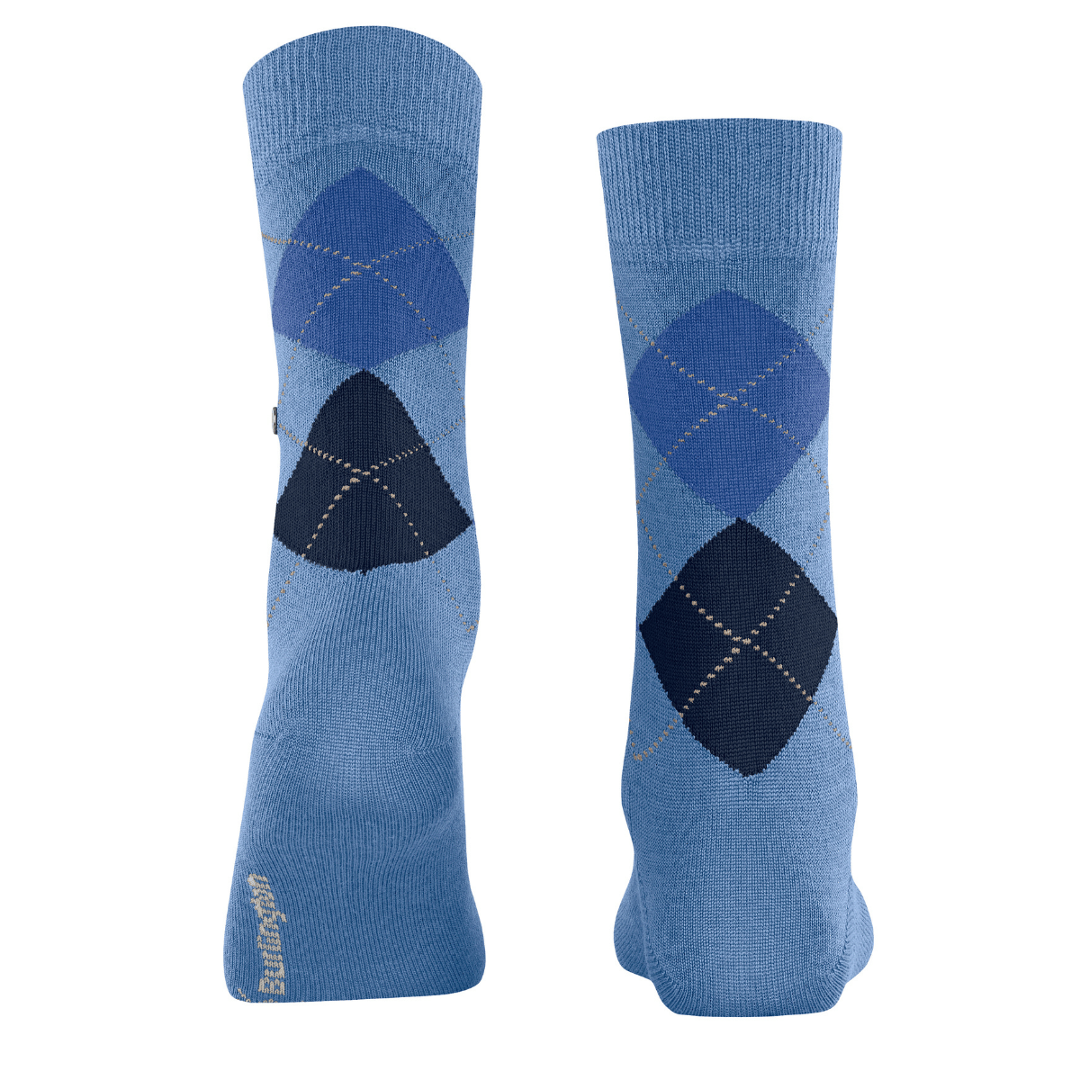 Burlington Marylebone ankelstrømper, blå - 22073 - 6554 - Cornflower Blue