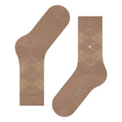 Burlington Marylebone Glitter ankelstrømper, brun - 22182 - 5038 - Camel