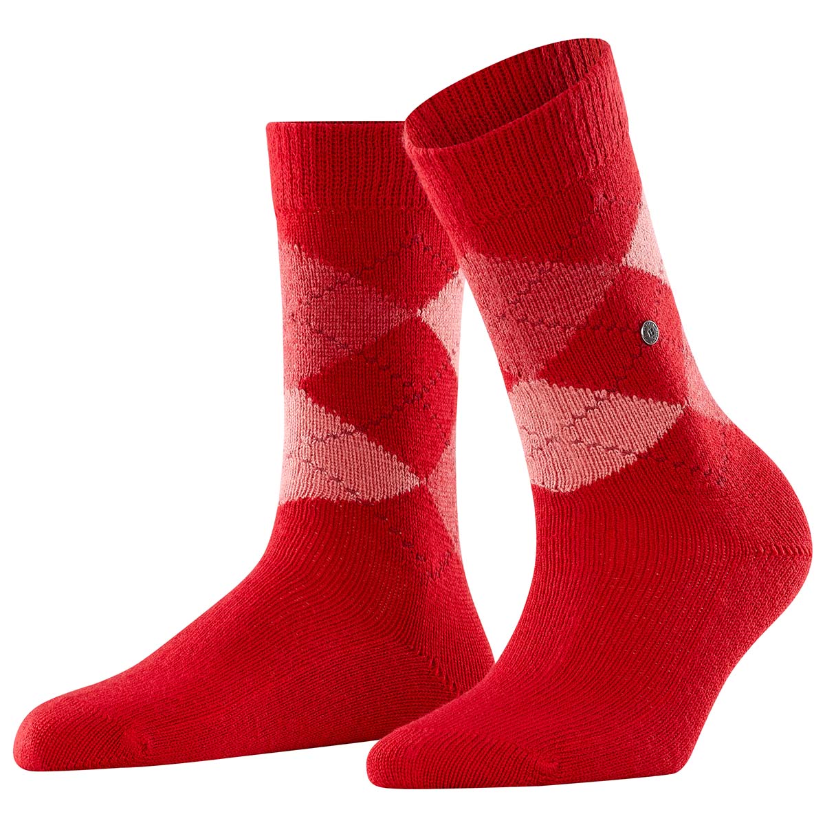 Burlington Whitby ankelstrømper, rød - 24080 - 8226 - Vermillion Red