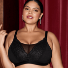 Elomi Tiernie BH uden bøjle, sort - El303317 - BLK - Black