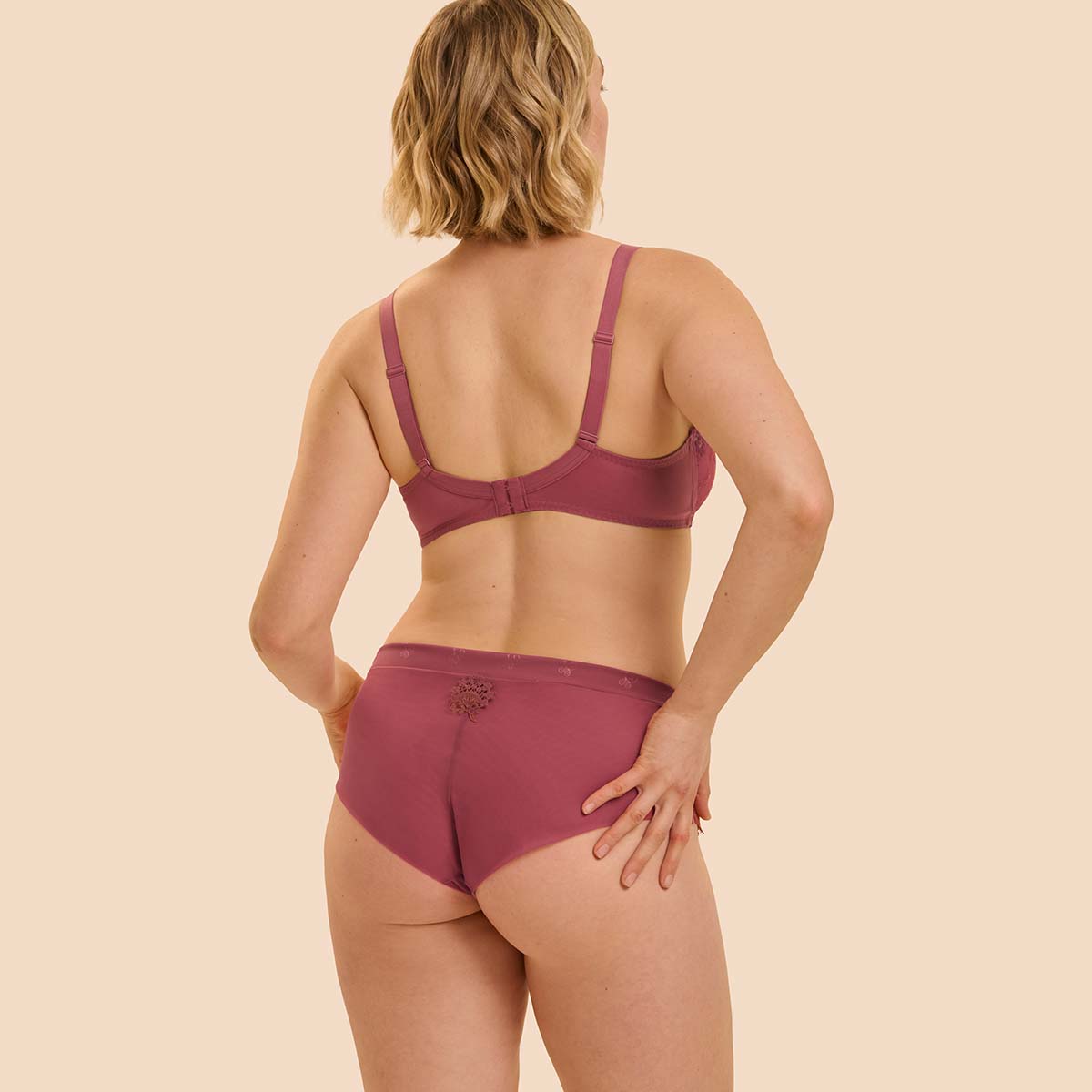 Simone Pérèle Wish hipster trusse, rosa - 12B630 - 439 - Santal Pink
