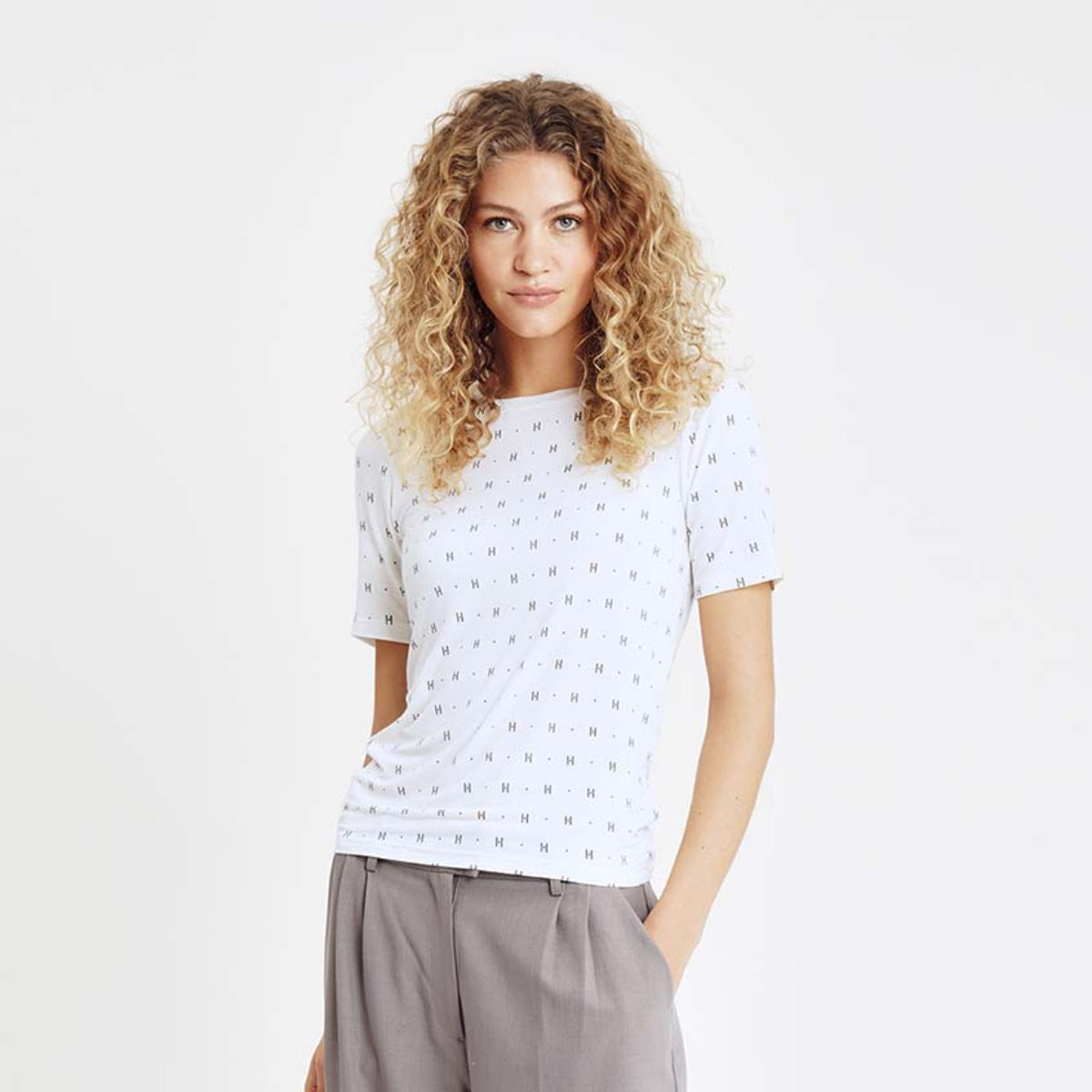 Hype The Detail t-shirt, hvid - 3-650-2 - 1 - White