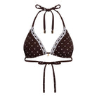 Hunkemöller Algarve bikini top uden bøjle, brun - 305902 - CHICORY COFFEE - Chicory Coffee