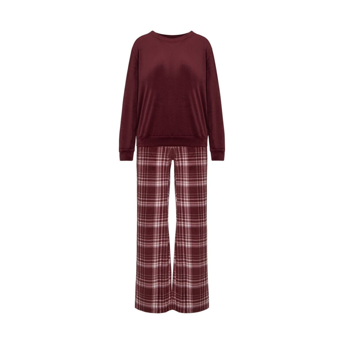 Hunkemöller pyjamas, bordeaux - 307192 - Tawny Port - Tawny Port