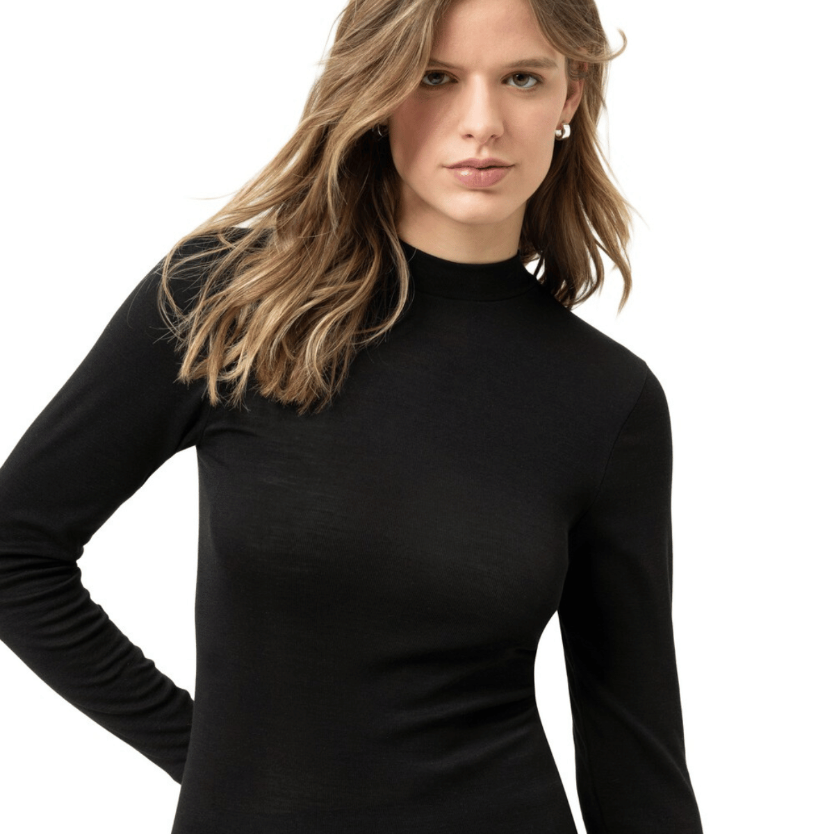 Mey uldtrøje, sort - 1110126 - 3 - Black