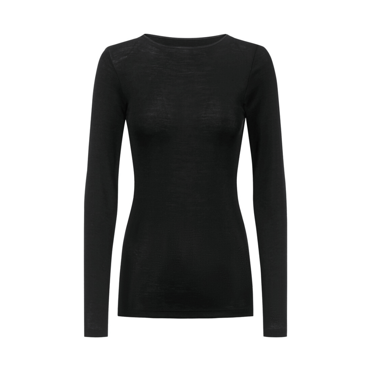 Mey uldundertrøje, sort - 1110127 - 3 - Black