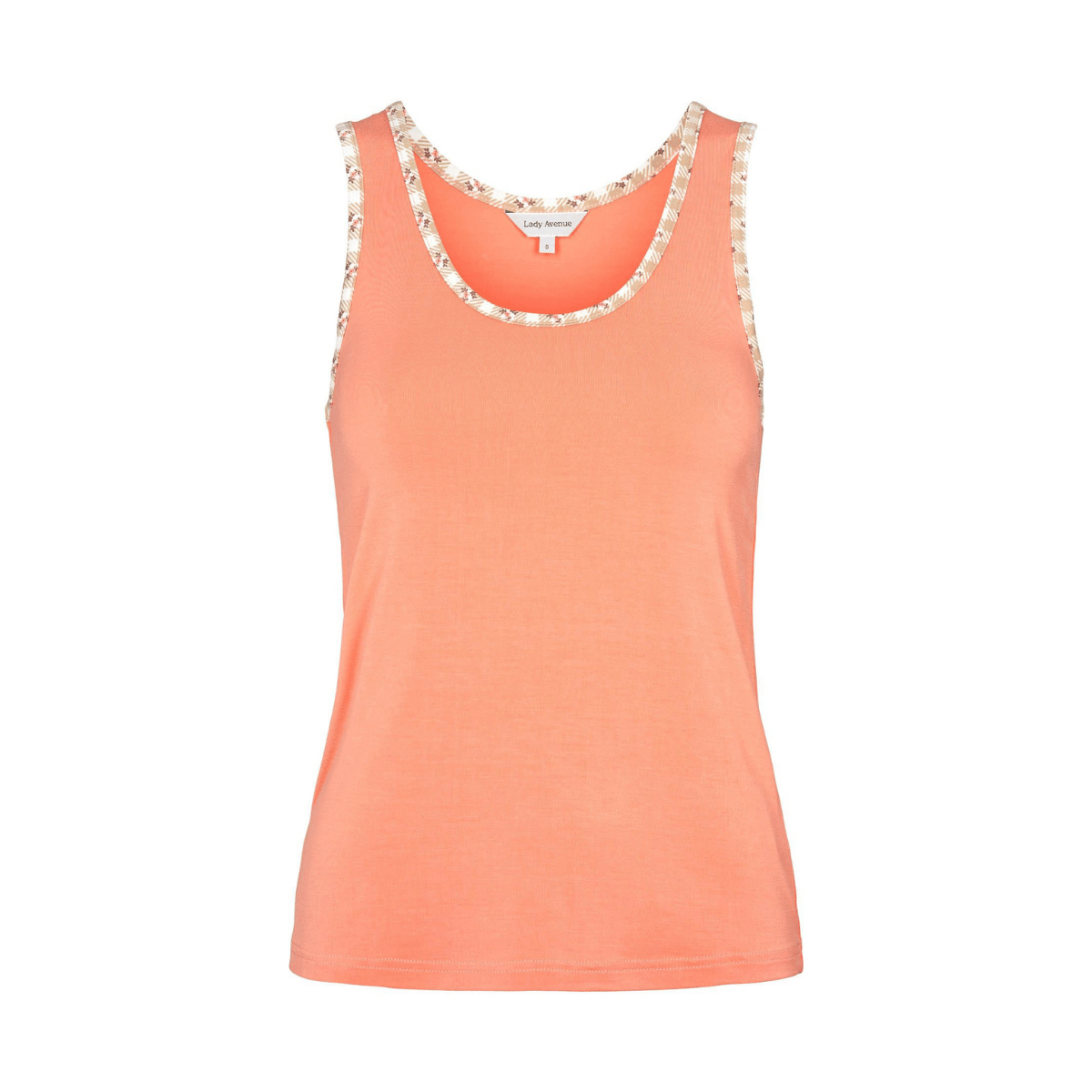 Lady Avenue Bamboo pyjamas, orange - 61-500 - 679 - Desert Garden