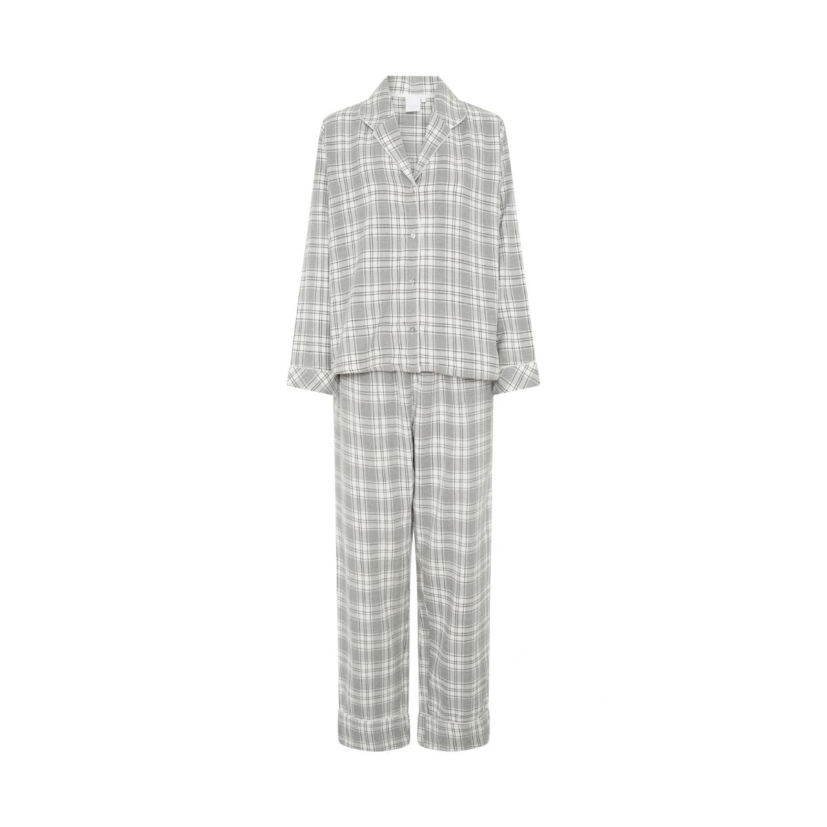 CCDK Helga pyjamas, creme - 62060 - 9019 - Grey Melange Check