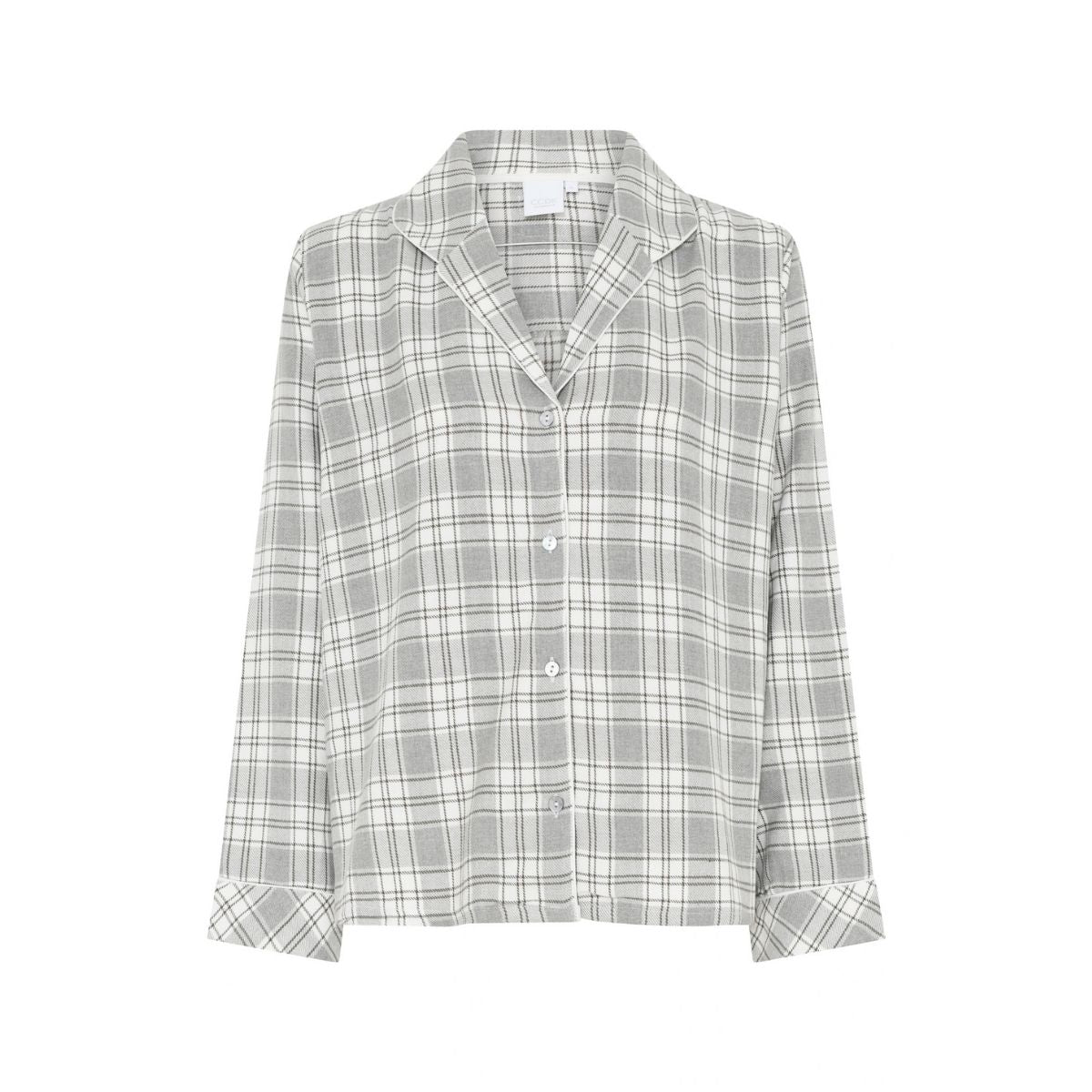 CCDK Helga pyjamas, creme - 62060 - 9019 - Grey Melange Check