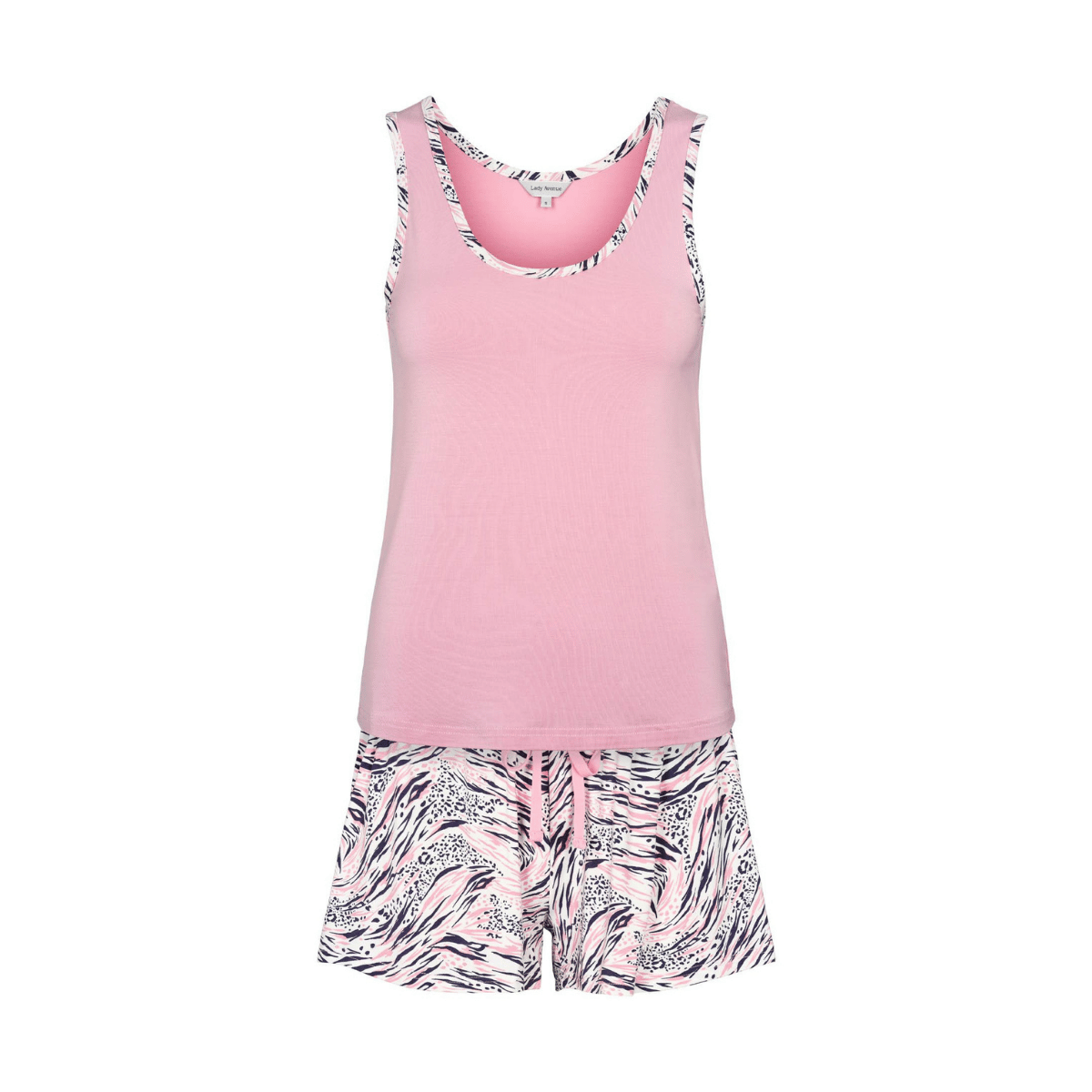 Lady Avenue Bamboo pyjamas, lyserød - 63-800 - 675 - Blushed Safari